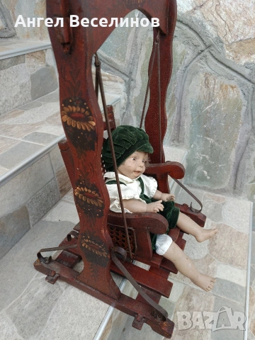 колекционерска кукла, снимка 2 - Антикварни и старинни предмети - 54087302