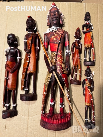 Африкански дървени фигури - Статуетки