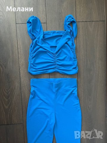 Нов дамски комплект панталон и потник размер S, снимка 3 - Комплекти - 46385620