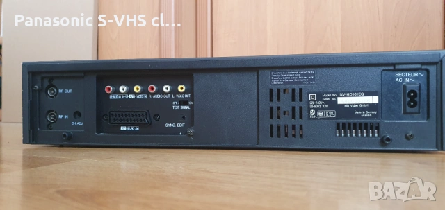 Видео рекордер Panasonic NV-HD100 VHS Hi-Fi stereo Sp/Lp , снимка 7 - Плейъри, домашно кино, прожектори - 53909591