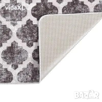 vidaXL Перящ се килим многоцветен 120x170 см противоплъзгащ（SKU:373998）, снимка 2 - Килими - 49257973