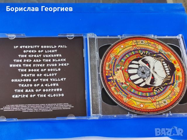 Аудио диск Iron Maiden, снимка 4 - CD дискове - 45172296