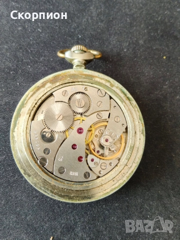 Джобен часовник - МОЛНИЯ - СССР - ЛОКОМОТИВ - ПРОМОЦИЯ, снимка 3 - Джобни - 48362081