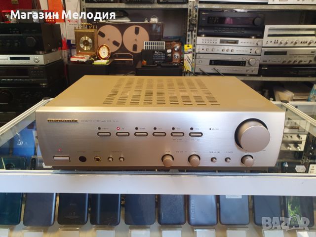 Усилвател Marantz PM-53 В отлично техническо състояние.ДИма забележки по външния вид (видими от сним, снимка 2 - Ресийвъри, усилватели, смесителни пултове - 46293670