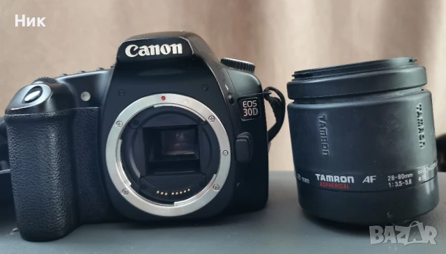 Японски фотоапарат Canon EOS 30D + японски обектив , снимка 6 - Фотоапарати - 51423052