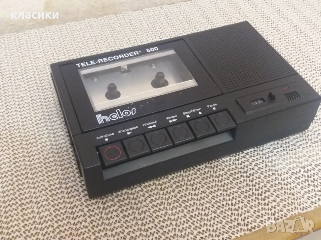 Касетофон Telerecorder-500., снимка 2 - Радиокасетофони, транзистори - 52813622