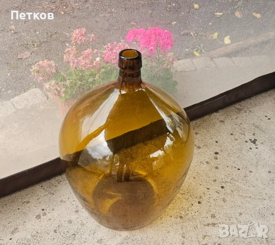 Стъклена бутилка 15 литра , снимка 2 - Буркани, бутилки и капачки - 51943837