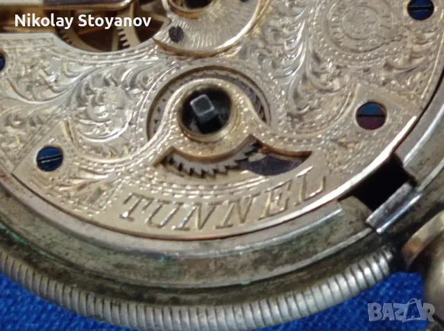 Турски часовник 1850 г. - Каса 50 мм, снимка 6 - Джобни - 50390747