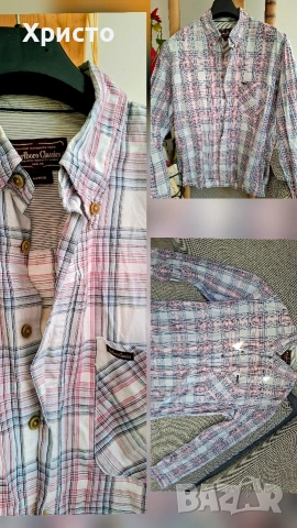 Polo Ralph Lauren Gant Lacoste мъжки ризи L XL, снимка 9 - Ризи - 53824212