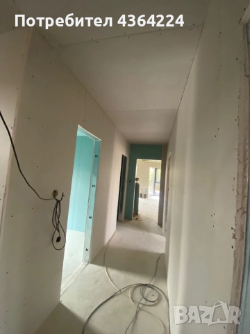 Строително монтажни работи с гипскартон стени и тавани,полагане на ламинат, снимка 10 - Монтажи - 48760478