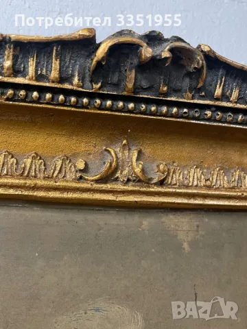 Стара Гръцка картина с красива рамка, снимка 10 - Картини - 50335911