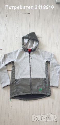 Nike Tech Full Zip Hoodie Mens Size S ОРИГИНАЛ! Мъжки Суичер!, снимка 1 - Спортни дрехи, екипи - 46295012