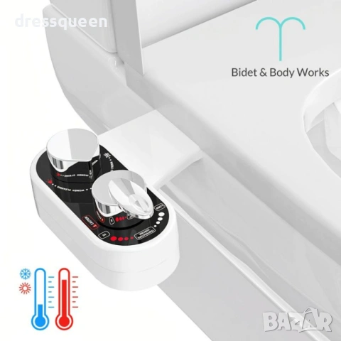 4676 Хигиенично биде за топла и студена вода с изтеглящи се накрайници и регулиране на дебита