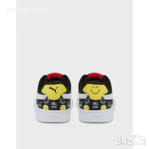 Детски маратонки PUMA x Smiley World Caven Shoes Black, снимка 5 - Детски маратонки - 46685816