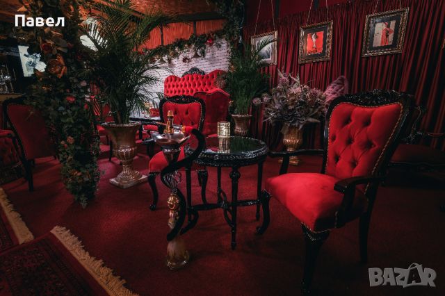 Луксозни малки червени кресла 2бр, снимка 2 - Дивани и мека мебел - 45688658