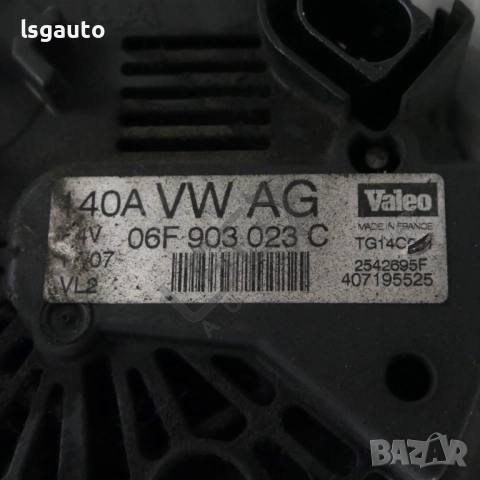 Алтернатор Volkswagen Touran I 2003-2010 ID:149514, снимка 3 - Части - 51720421