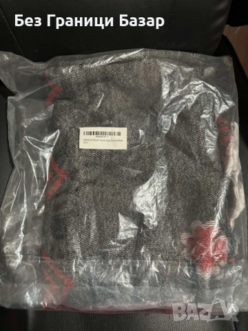 Нов женски Дебел топъл шал одеяло тип с геометричен десен и ресни, снимка 2 - Шалове - 53956558