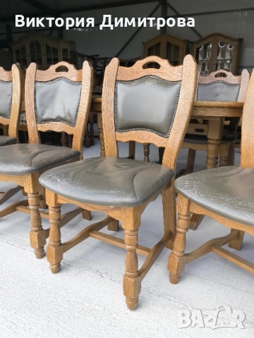 Комплект от 6 трапезни стола , снимка 3 - Столове - 51738273