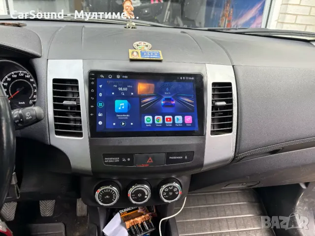 Mitsubishi Outlander 9" Мултимедия Android Аутлендър (2005-2012) Навигация Андроид, снимка 2 - Аксесоари и консумативи - 47217490