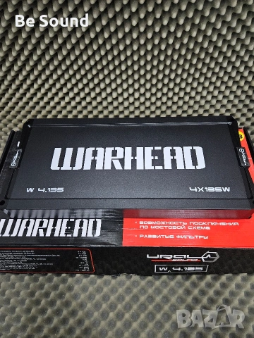 4 канален Усилвател Урал Warhead 4.135 -за SQ/SQL с-ма, снимка 3 - Ресийвъри, усилватели, смесителни пултове - 53383914