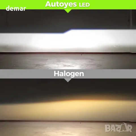 Autoyes H7 H15 LED крушка за фарове, 22000LM 6500K, размер 1:1, Plug and Play, 4 броя, снимка 4 - Части - 50020386