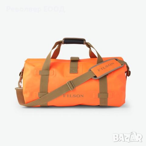 Сак Filson - Medium dry duffle bag, в цвят Flame