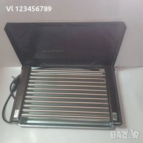 Електрическа скара Крис 1600W, с / без капак, неръждаеми тръби, снимка 3 - Скари - 50139930