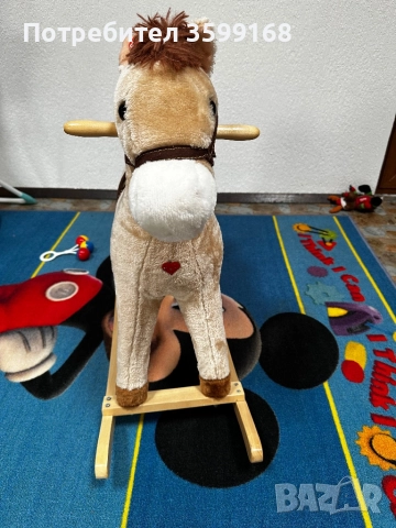 Люлеещо музикално дървено конче, снимка 4 - Образователни игри - 52350511