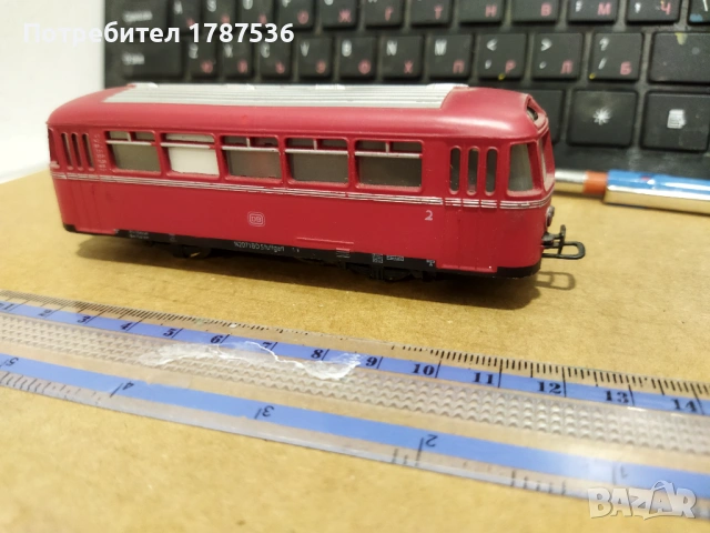 Marklin 3016 HO Scale DB Railbus , снимка 5 - Колекции - 53864667