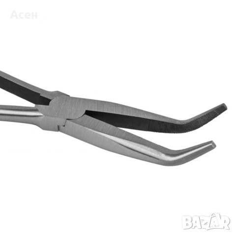 Клещи с дълги върхове, огънати на 45° или на 90°, снимка 2 - Клещи - 54110209