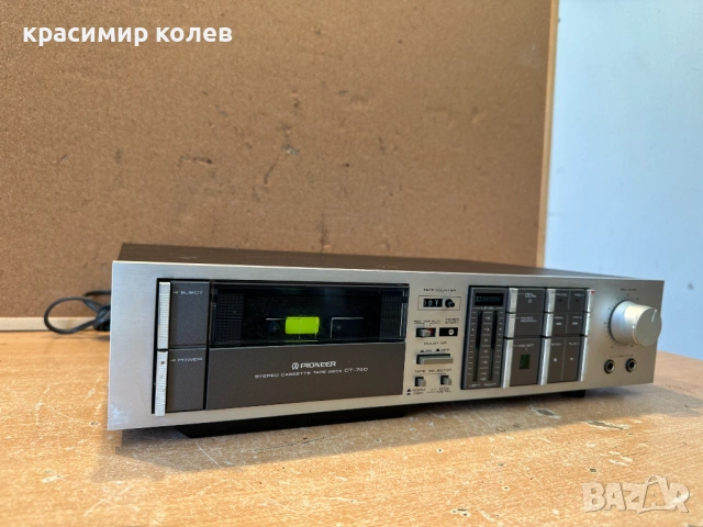 касетен дек "PIONEER CT-740", снимка 5 - Декове - 54153328