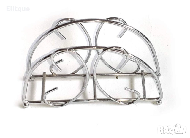 Поставка за салфетки от неръждаема стомана , снимка 4 - Други стоки за дома - 52902872