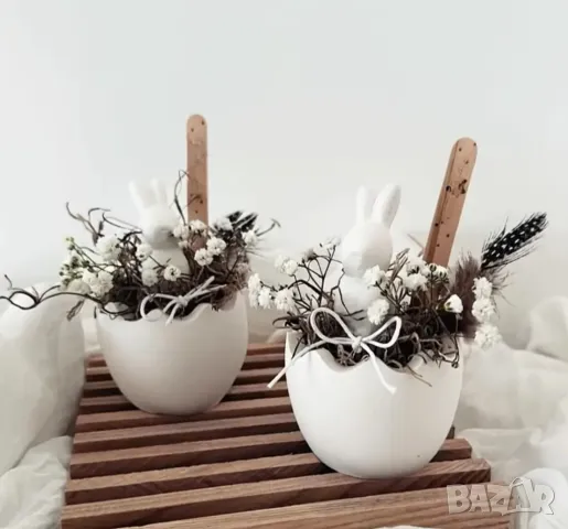 Молд кашпа черупка яйце 