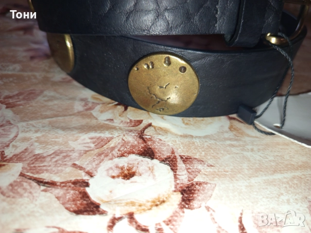 DESIGUAL Оригинал Нов Дамски Колан от Естествена Кожа с Етикет 110см. , снимка 5 - Колани - 52703290