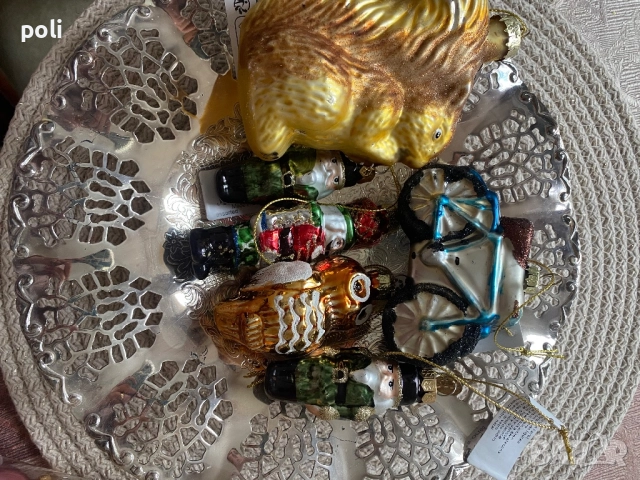 стъклени играчки за елха , снимка 4 - Декорация за дома - 52089685