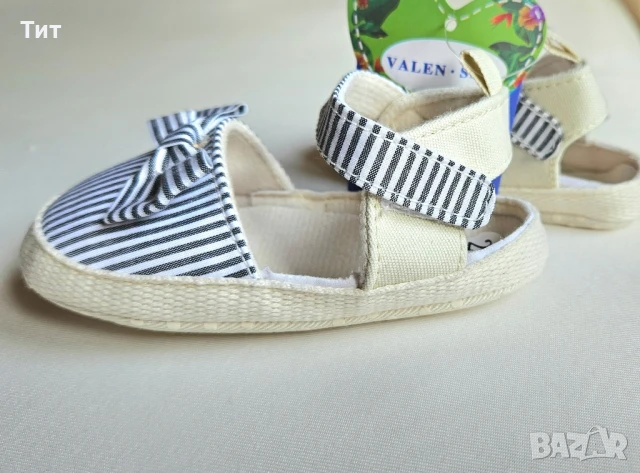 Чисто нови бебешки сандалки, снимка 5 - Бебешки обувки - 50854510