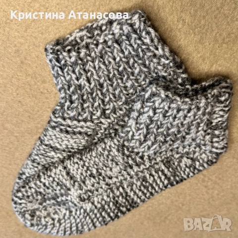 🧶 Ръчно плетени терлици – 6 лв/чифт, снимка 7 - Други - 52080279