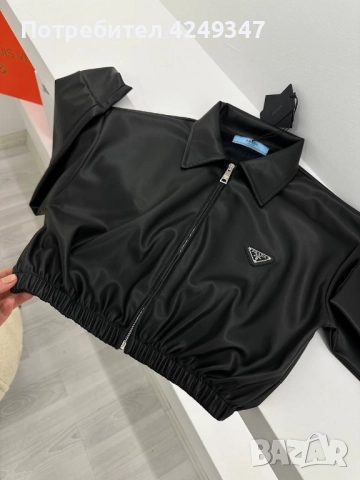 Кожено яке Prada , снимка 1