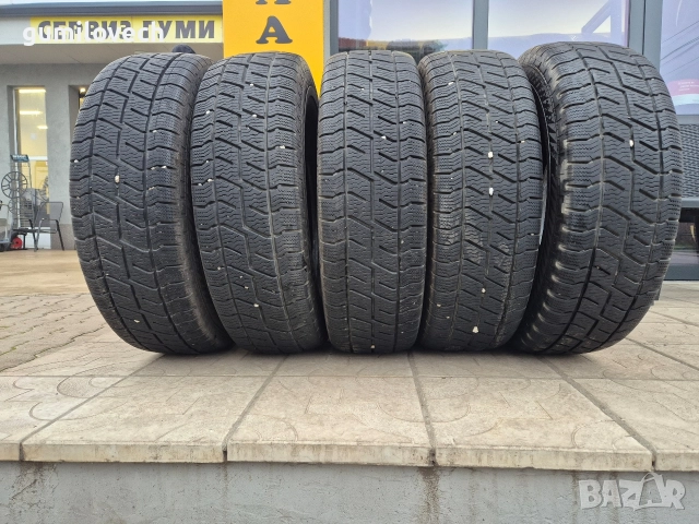 5бр. зимни Бусови гуми 225/75/16 C GISLAVED , снимка 3 - Гуми и джанти - 52858295