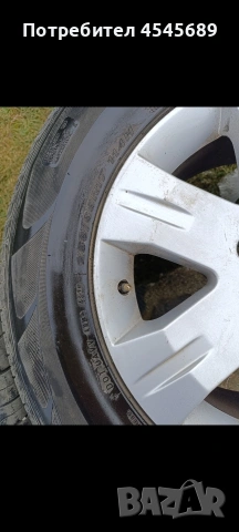 джанти с гуми НИСАН 16 ЦОЛА, снимка 3 - Гуми и джанти - 54232980