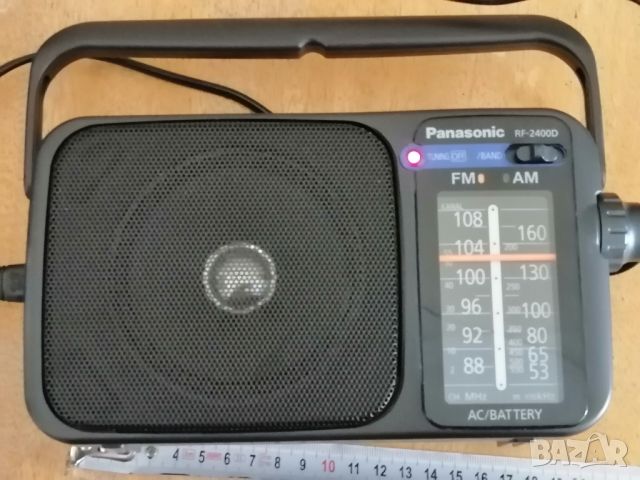 Радиоприемник PANASONIC RF-2400D AM/FM, снимка 11 - Радиокасетофони, транзистори - 45696974