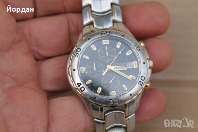 Мъжки Японски часовник ''Citizen 0510''  хронограф, снимка 3 - Мъжки - 54150053
