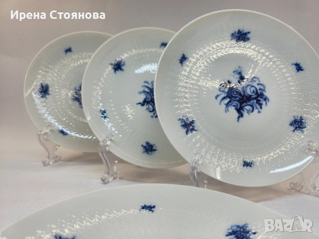 Bjorn Wiinblad 1961г. 6 броя десертни чинии, снимка 5 - Чинии - 53390187