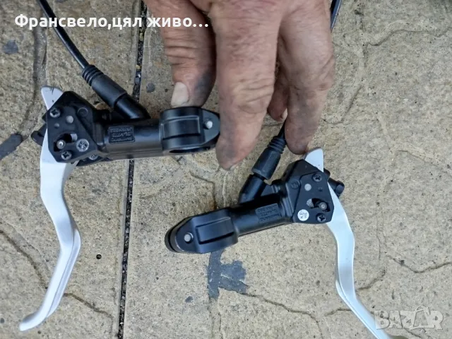 Хидравлични спирачки за велосипед колело Shimano deore xt bl m 775, снимка 6 - Части за велосипеди - 47440293