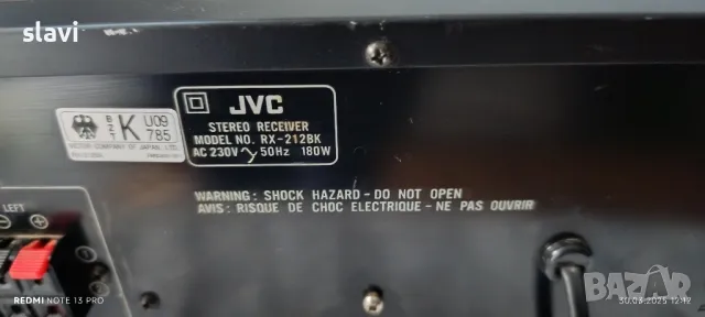 Receiver JVC RX-212BK, снимка 4 - Ресийвъри, усилватели, смесителни пултове - 49756045