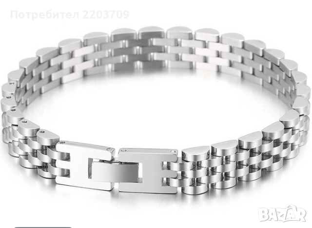 мъжка гривна, снимка 4 - Гривни - 52676840