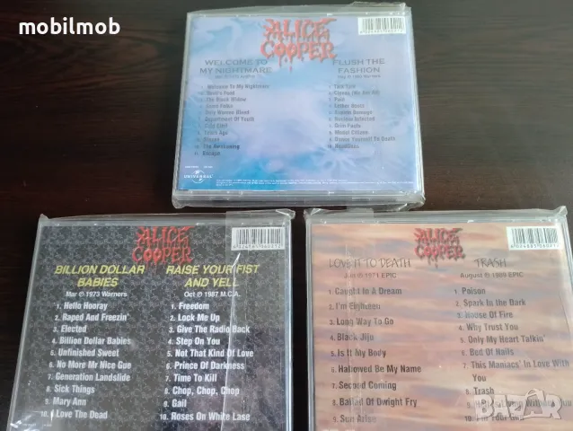 Alice Cooper - колекция 12 Албума Алис Купър CDs, снимка 2 - CD дискове - 46855071