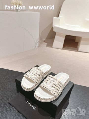 дамски Чехли CHANEL-реплика, снимка 2 - Чехли - 46041213