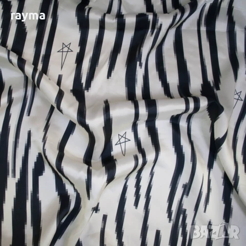 Плат Rick Owens вискоза принт зебра, снимка 7 - Панталони - 51138430
