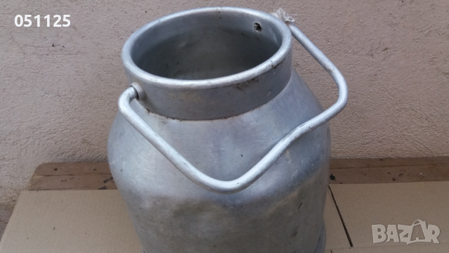 алуминиев гюм за мляко - 35 литра , снимка 10 - Антикварни и старинни предмети - 44993344